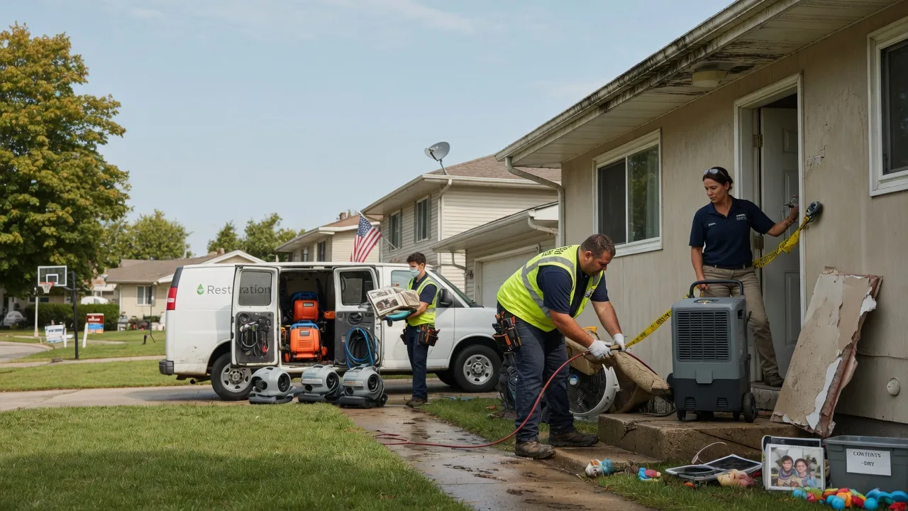 Water Damage Restoration in Chantilly, VA near me